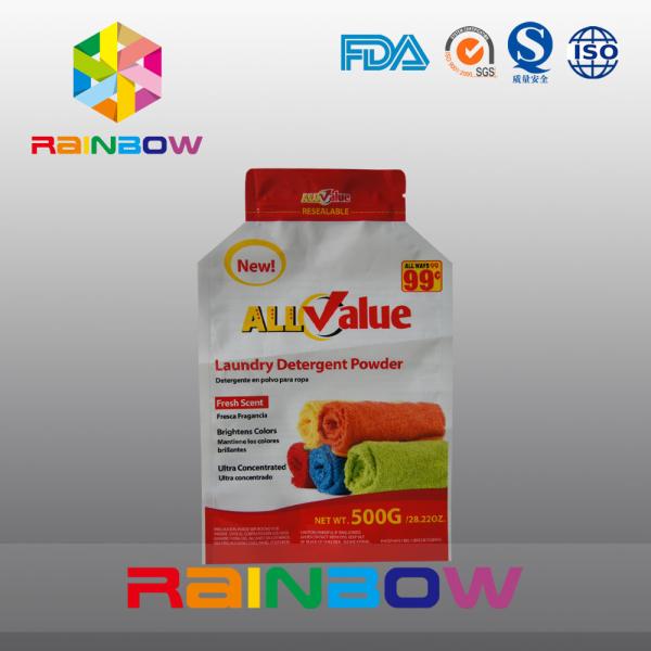 Подгонянный печатающ мешок пластичный упаковывать для порошка тензида прачечного 500g/порошка запитка