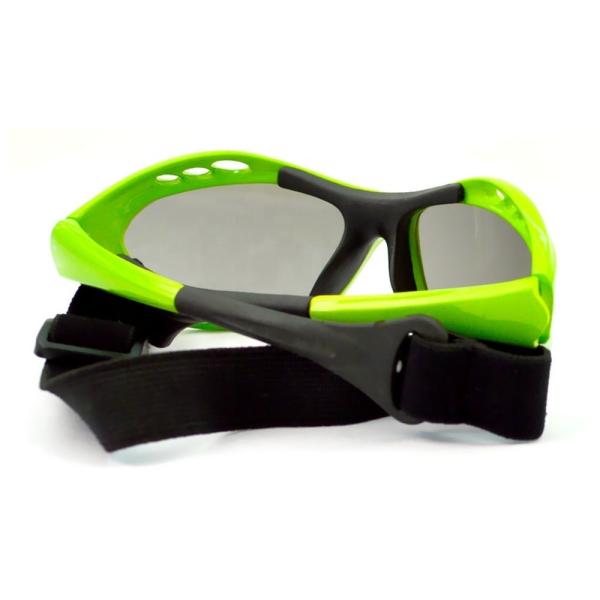Логотип пусковой площадки носа солнечных очков Ватерспорц зеленого цвета черный резиновый подгонянный