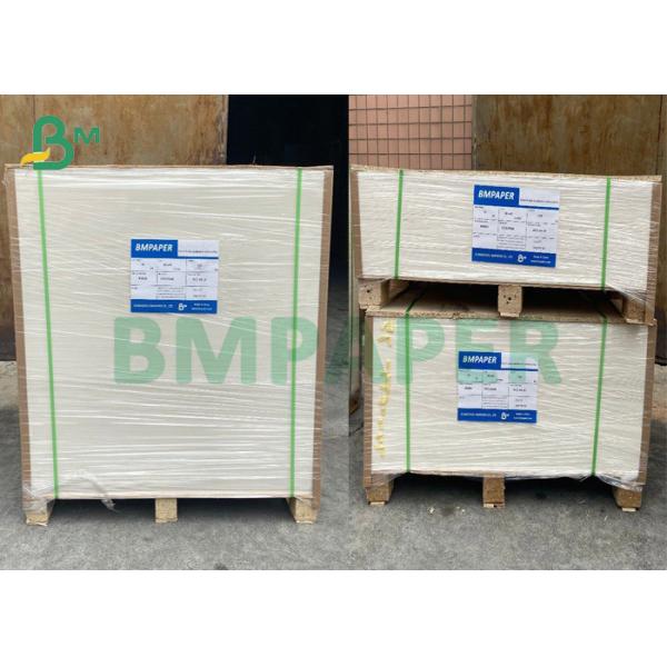 アイボリー紙の弾力性のある白いボール紙24ptの1面コーティング