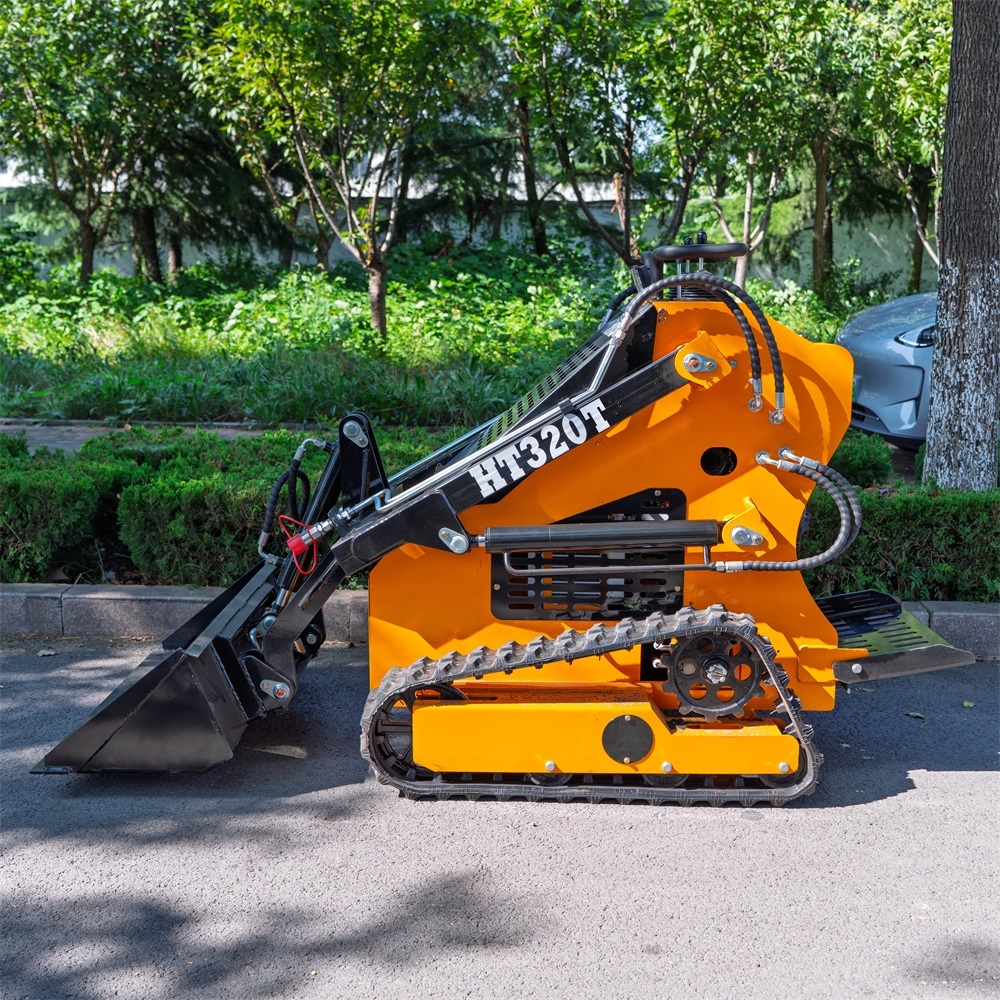 HT320T Compact Track Skid-Steer Loader with Zero-Turn Steering  for Tight Spaces