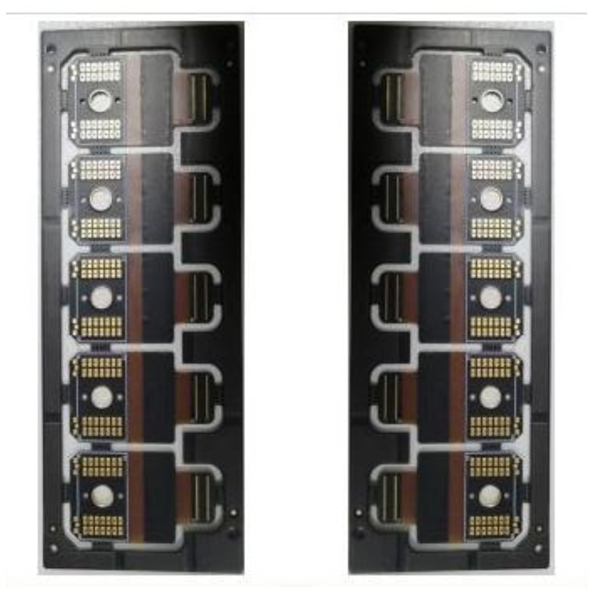 PCB гибкого трубопровода Polyimide 3L 0.9mm твердый