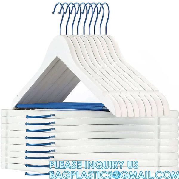 Solid Wood Suit, Premium New Fashion, Boutique, Wooden Hangers for Suit Coat Jacket, with Shoulder Grooves