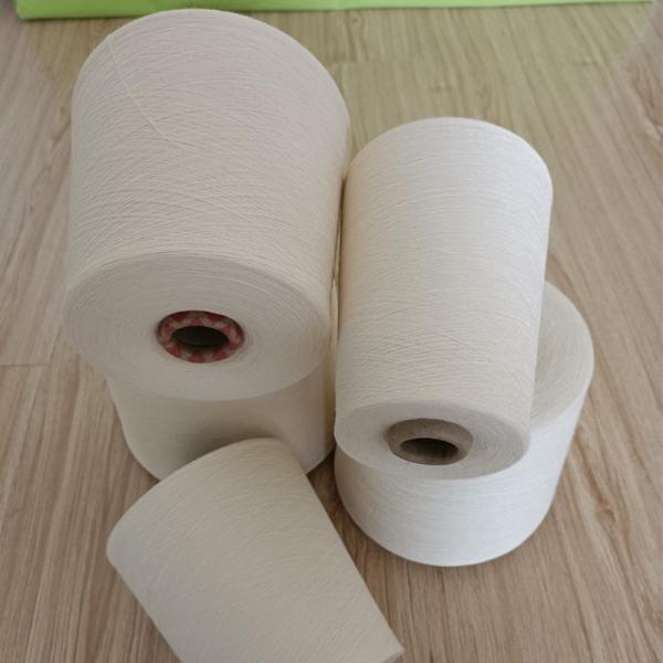 Tencaity Cotton Fancy Comfortable Weaving Dyed High Milk Color Wool Knitted 35% Stretch Viscose Quality Acrylic Yarn on Cones