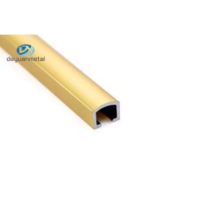 or lumineux de profil en aluminium de profilé en u de la largeur T6 de 10mm pour la ligne de délimitation