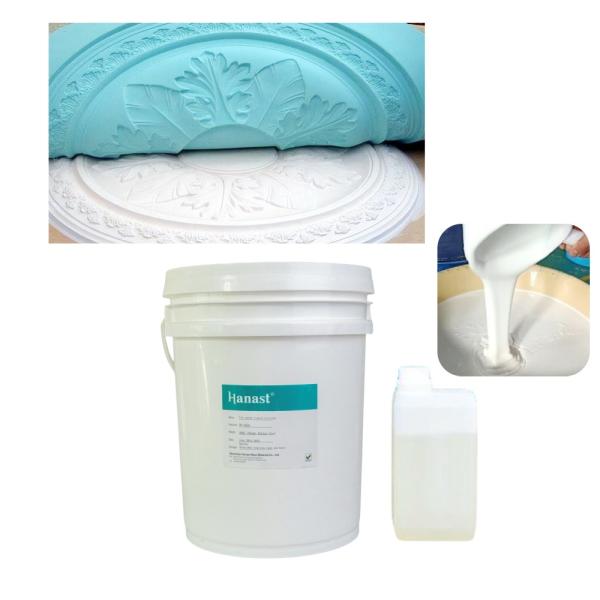 High-quality Tin-Cure Liquid Silicone Rubber (LSR) – for craft and architectural mold making