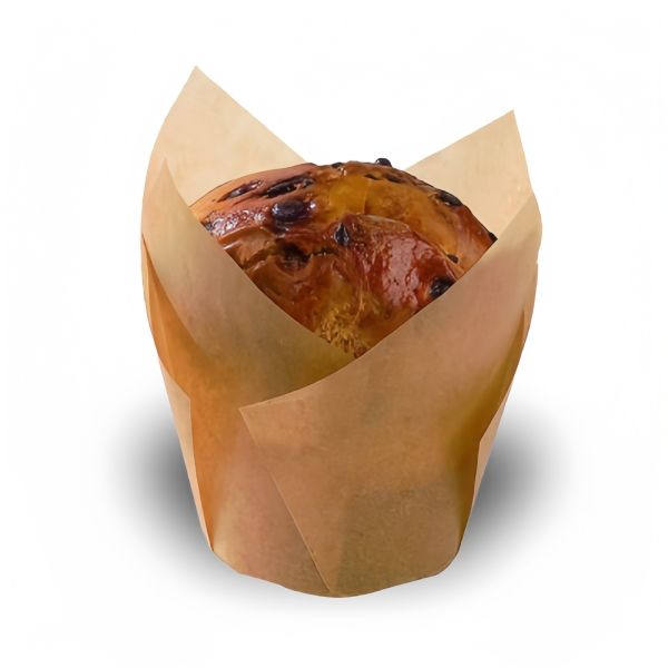 Greaseproof Paper Baking Cups Food Grade Bakery Packaging Heat Resistant Tulip Cupcake Liners
