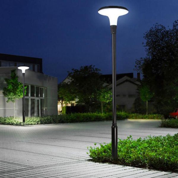 LED Outdoor 3-Meter Aluminum Landscape Solar Street Light  for Residential Areas Parks Scenic Spots & Courtyards