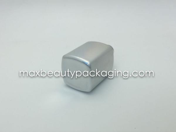 thick and strong powder coating gel polish bottle UV metallic silver color coating gel bottle nail polish packaging