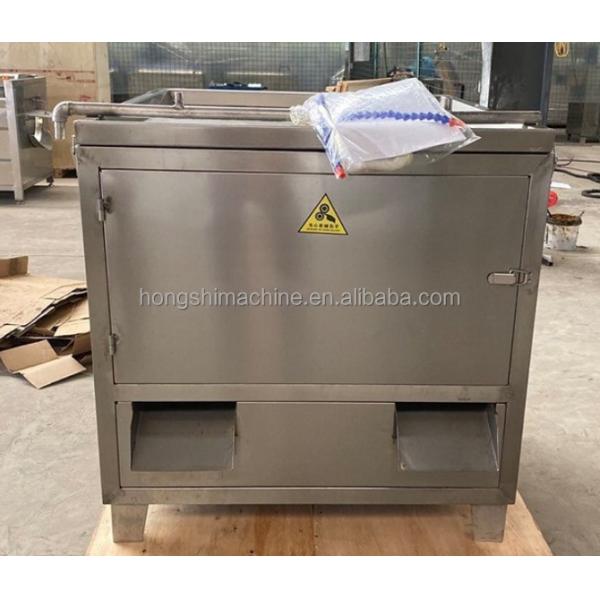 Stainless Steel Duck Intestine Cutting Washing Machine/Poultry Pork Small Intestine Chicken Cutter Machine