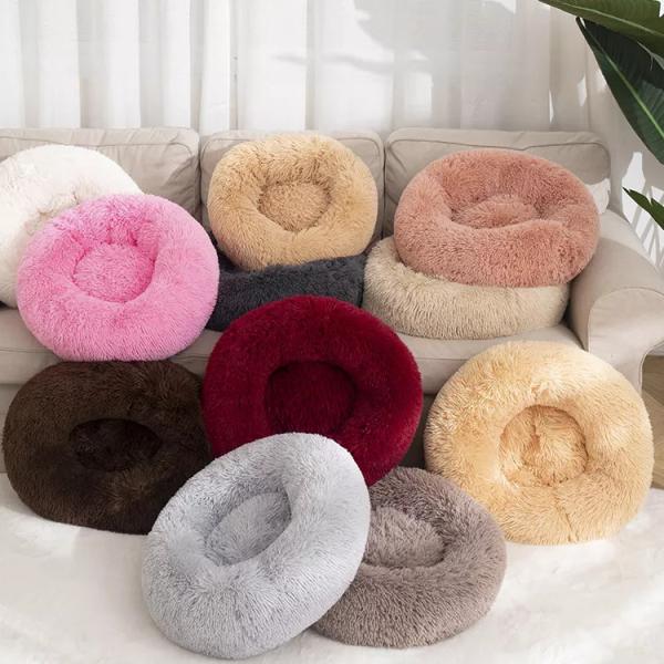 Atacado qualidade agradável lavável bonito pequeno ninho quente de inverno para animais de estimação cama personalizada cão gato conforto sofás-cama para animais de estimação pequenos
