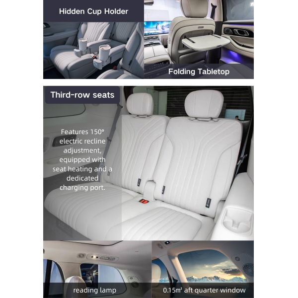 2025 Galaxy M9 >700km NEDC Range High-Power Front-wheel Drive Plug-in Hybrid SUV Lithium Iron Phosphate Battery Entry-level