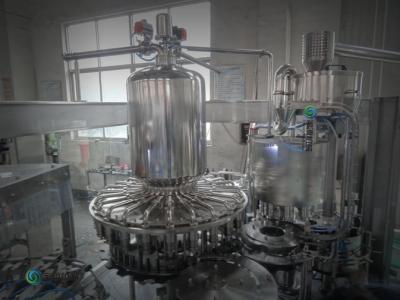Machine de remplissage de jus d'orange 4 dans 1 Monoblock pour la bouteille en plastique