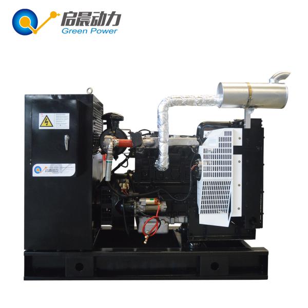 Small silent gas power generator for home use