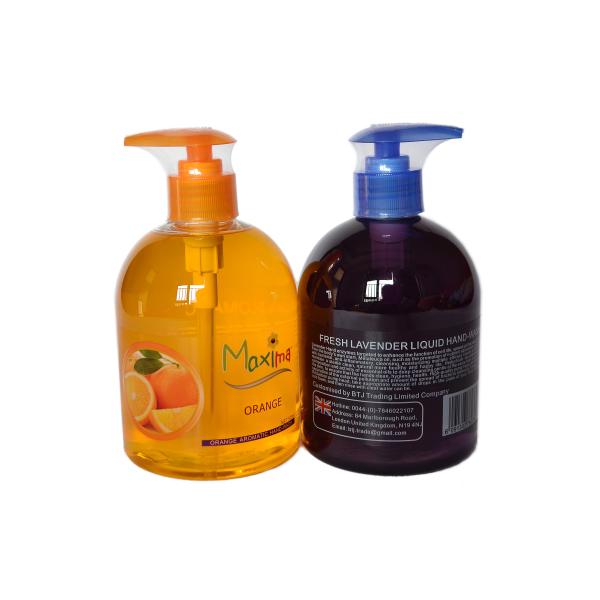 Свежие максимумы лаванды или апельсина вручают мыло промывной жидкости/Анти--бак