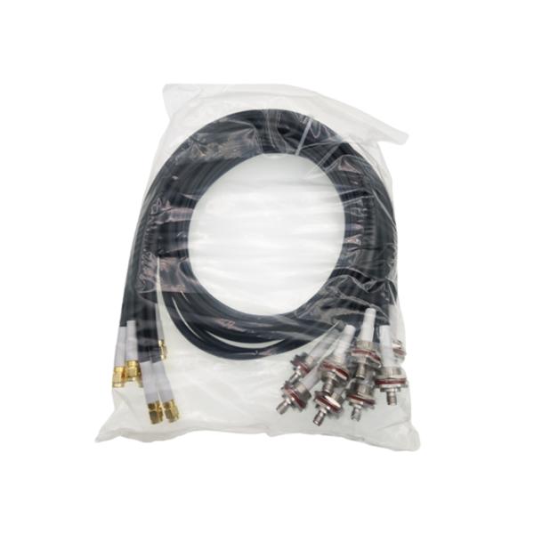 Мужчина СМА к женщине СМА с кабелем Ултрафлекс ЛМР240 колцеобразного уплотнения уплотнения потока отладки М16*1.0