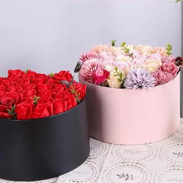Rose Carton Flower Packaging Boxes Custom Industrial Gift Craft For Mothers Day