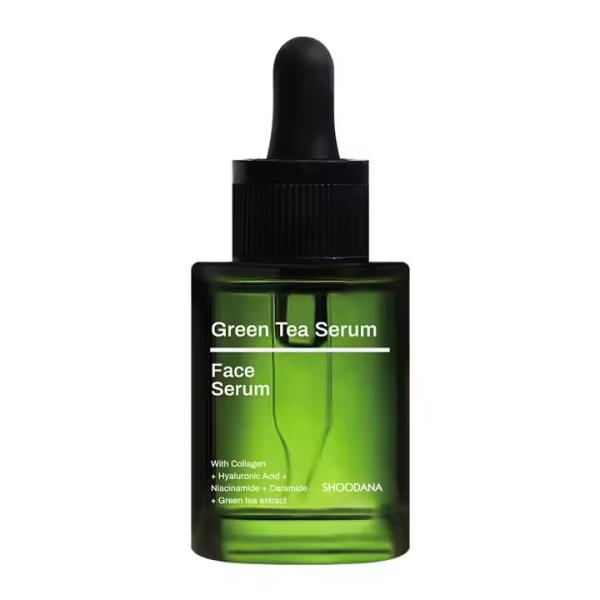Moisturizing Hyaluronic Acid Green Tea Serum Anti Aging Anti Acne Skin Care Face Collagen Serum Essence