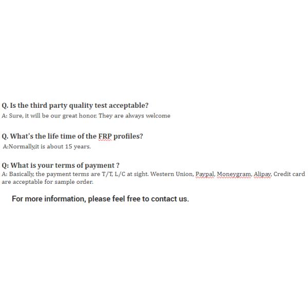 Fiberglass Road Warning Stake - Pultruded FRP Safety Marker