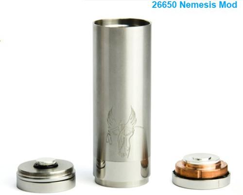 Wholesale newest and luxury mod ecig mod 26650 ecig vaporizer nemesis mod new e-cig 2014