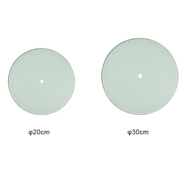 20cm 30cm Round Sublimation Glass Clock Blanks Coated Clock Photo Frame