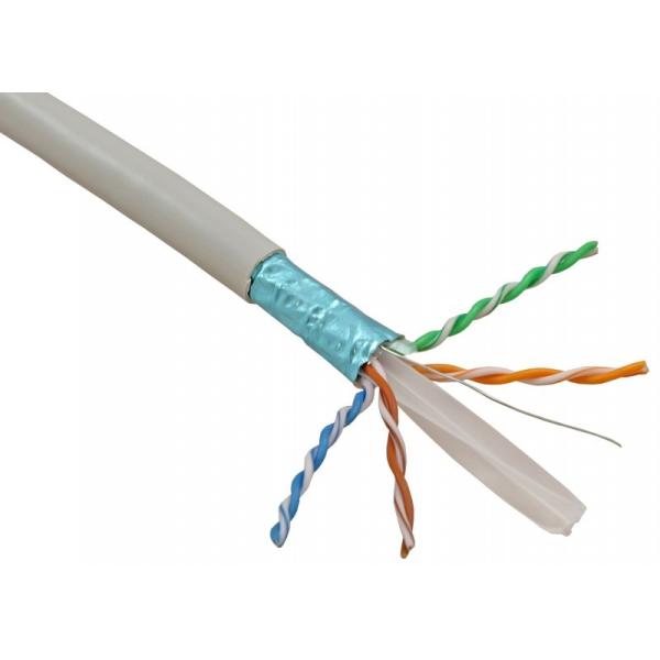 куртка PVC/LSZH кабеля Lan локальных сетей CAT6A FTP 250MHz внешняя