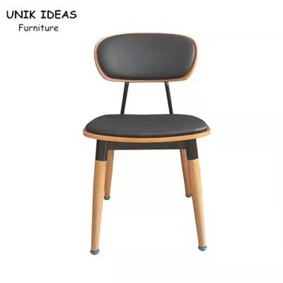 Estilo nórdico do projeto escandinavo que janta o ferro industrial retro 73cm da madeira maciça ajustada