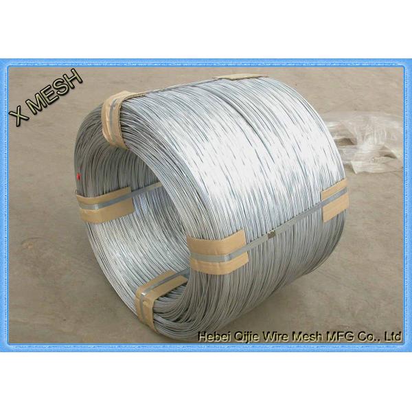 Hot Dipped Galvanized Galvanized Binding Wire , Mild Steel Wire 25 Kgs Coil