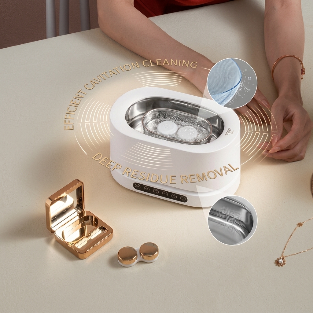 Mini Ultrasonic Tooth Cleaner GT-J1 Rechargeable Portable Dental Scaler Stainless Steel Tips for Teeth Tartar Plaque