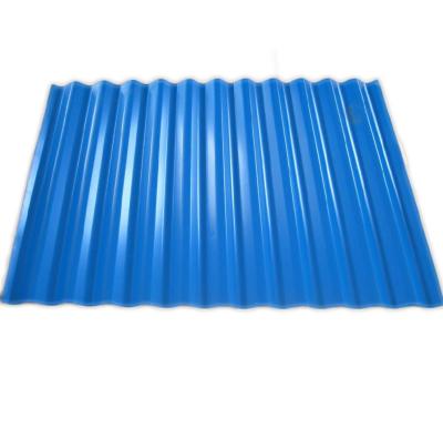 PPGI Galvanized Corrugated Steel Sheet Zinc Coated For Building Roof