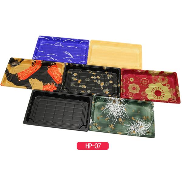 ODM Food Grade Plastic Disposable Sushi Box For Restaurant