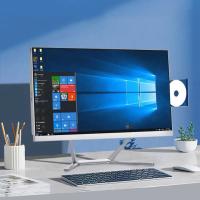 22 pouces LED intégré à la batterie bureau monobloc ordinateur de jeu avec webcam entreprise tout en un seul PC