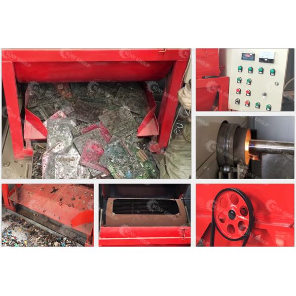 25 кВт мощность Компьютерная панель Демонтажная машина для электронных компонентов отходов ПКБ