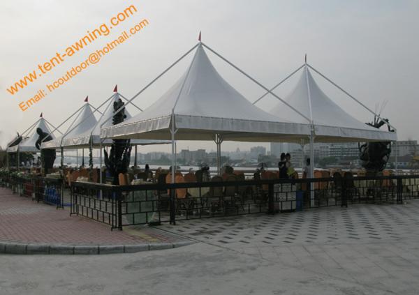 Gala Tent, Steel or Aluminum 6x6m UV Resistance Tent  for  Party Event