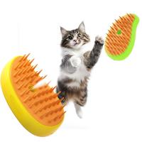 Brosse à cheveux pour animaux de compagnie rechargeable multifonctionnelle Brosse à pulvérisation pour chat brumeuse