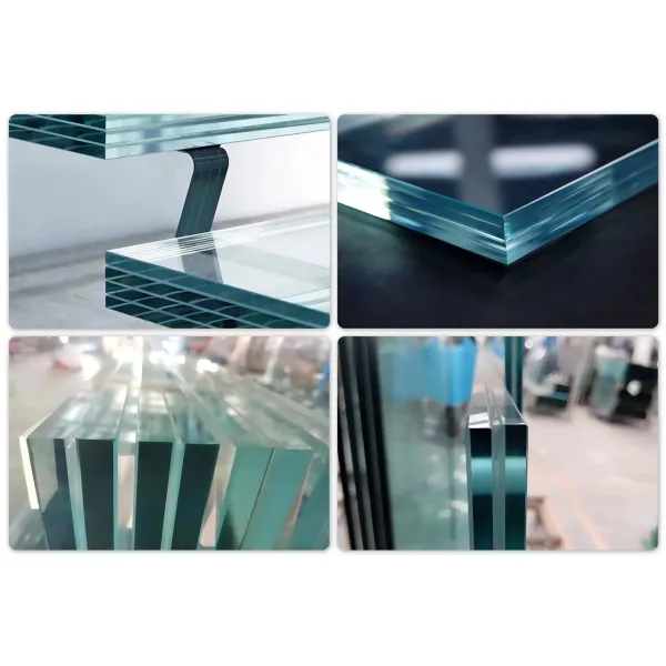 Jumbo Size Oversize 6.38mm 8.38mm 10.38mm 12.38mm Thickness High Quality Extra Clear (Low iron glass) Safety Laminated Glass with Wholesale Low Price.