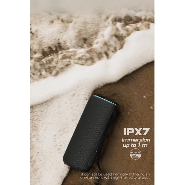 30w водоустойчивое Ipx7 освещают вверх по звуку диктора Bluetooth сильному басовому