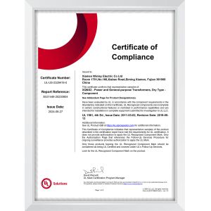 Xiamen Winley Electric Co.,Ltd Сертификации