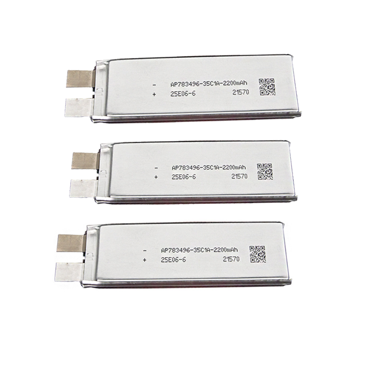 35C Discharge 2200mAh 783496 LiPo Battery Pack - High Power RC Battery for Drones, RC Cars, Aircraft Models