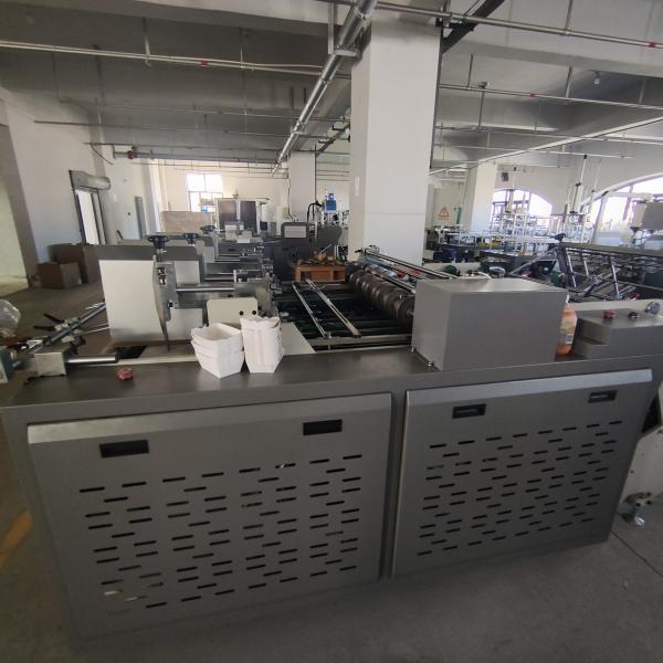 Non standard carton machine # decorative works # food carton # disposable lunch box # Hot-melt adhesive process