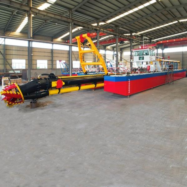 14 Inch 300 Cbm Working Capacity Sand Dredging Vessel With Full Hydraulic System