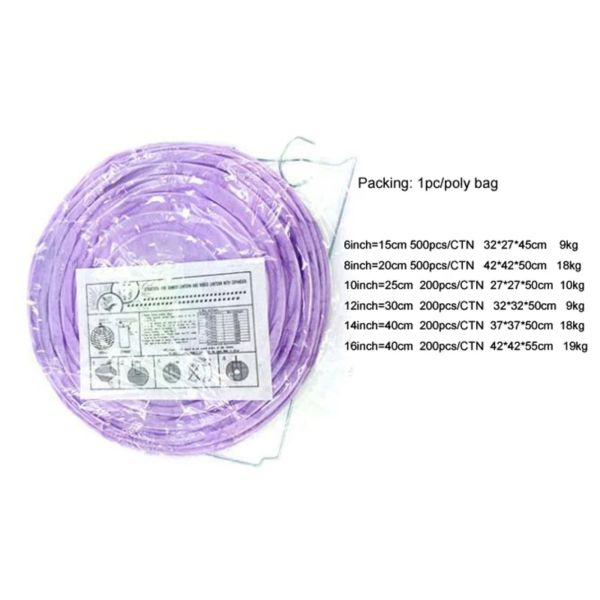 Wholesale Customized Printing Hanging Round Colorful Paper Lamp Paper Lanterns