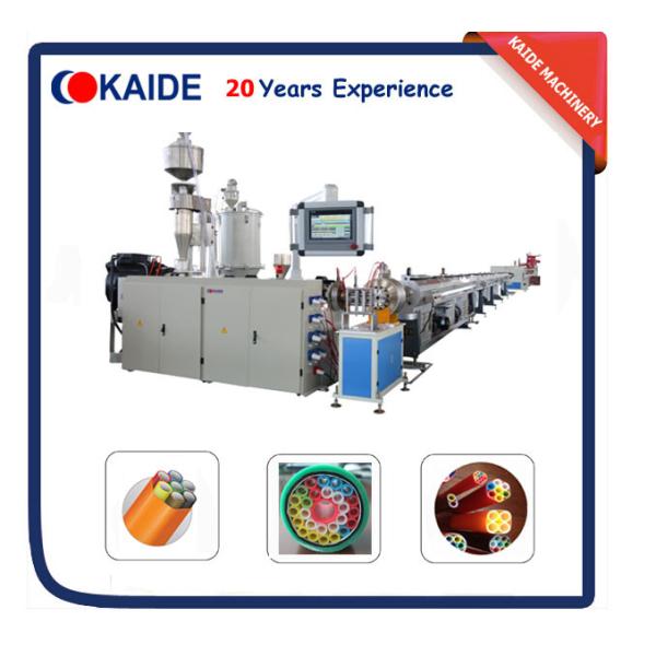 Plastic pipe production line for HDPE duct making / PE micro-duct extrusion machine