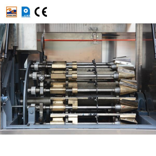 Automatic Ice Cream Cone Sugar Cone Production Line 63 Cast Iron Baking Templates