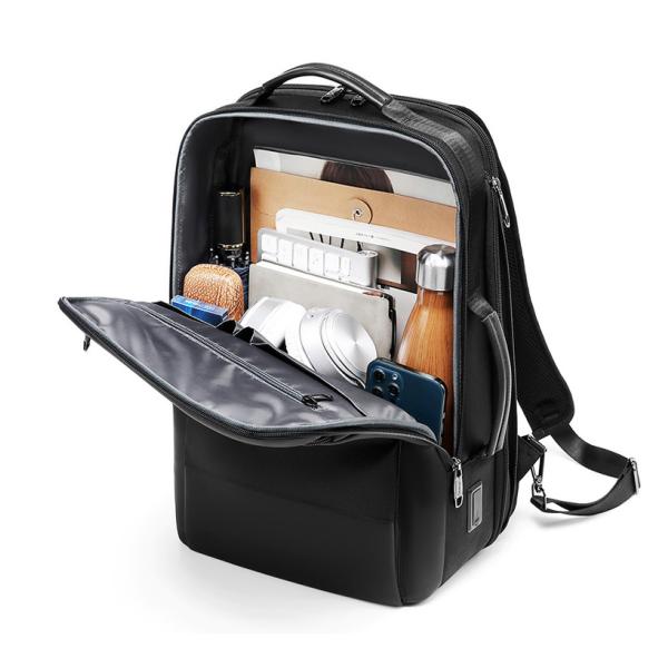 Sacs à dos de haute qualité, en gros, élargis, pour hommes, sur mesure, pour les voyages d'affaires, imperméables, pour ordinateurs portables.