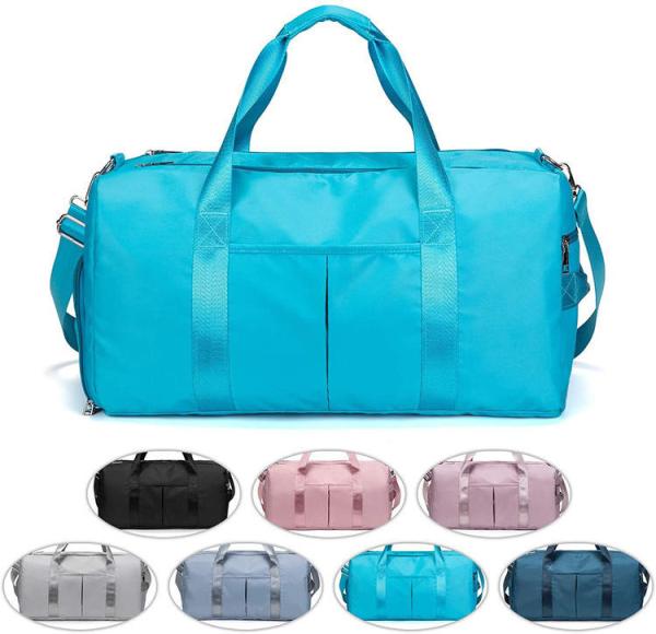 Fashion Personalized Waterproof Carry-On Luggage Overnight Weekender Bag Leisure Gym Tote Duffel Sport Bag For Ladies