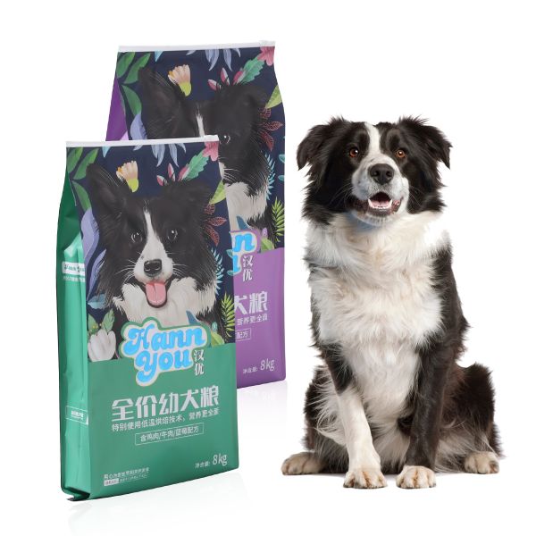 Custom Printed 8kg Flat Bottom Pet Food Bag | High Barrier Aluminum Foil Stand Up Pouch for Dry Kitten & Adult Cat Food Bulk Packag