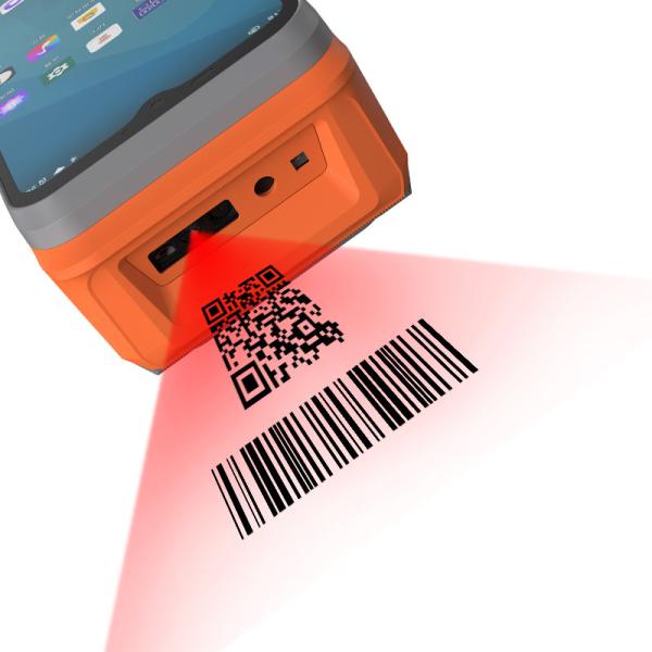 Android 13 PDA for traffic police printing receipts and labels, 4G IP54 Handheld Terminal with 58mm Thermal Printer