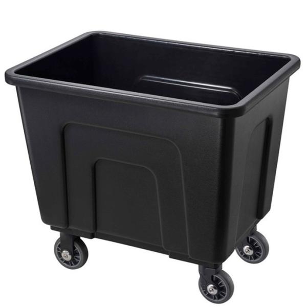 Commercial Grade Laundry Basket Carts Poly  Washing Basket Trolley