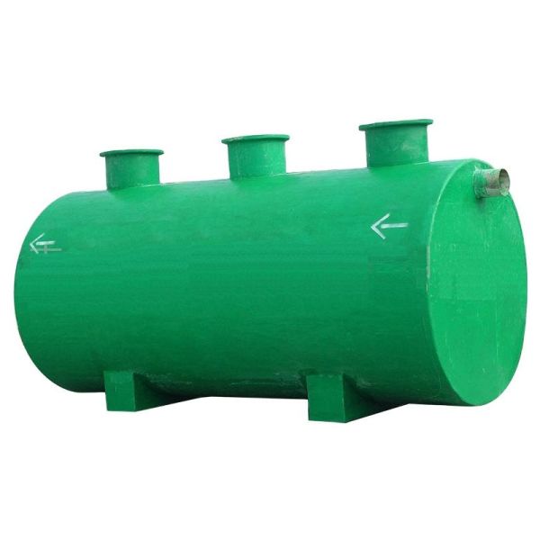 Anti Corrosion Coating Fiberglass Sulfur Melting Frp Tank Resists Sulfuric With Three Layer Composite Structure