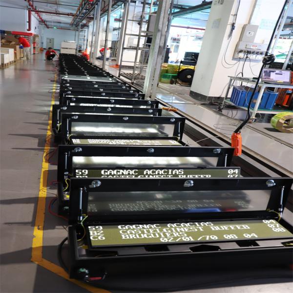 Информационный дисплей RGB пассажира СИД P8 P10 P12 68,7 миллиарда цвет